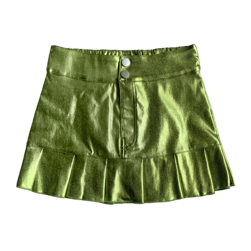 Green Mini Skirt