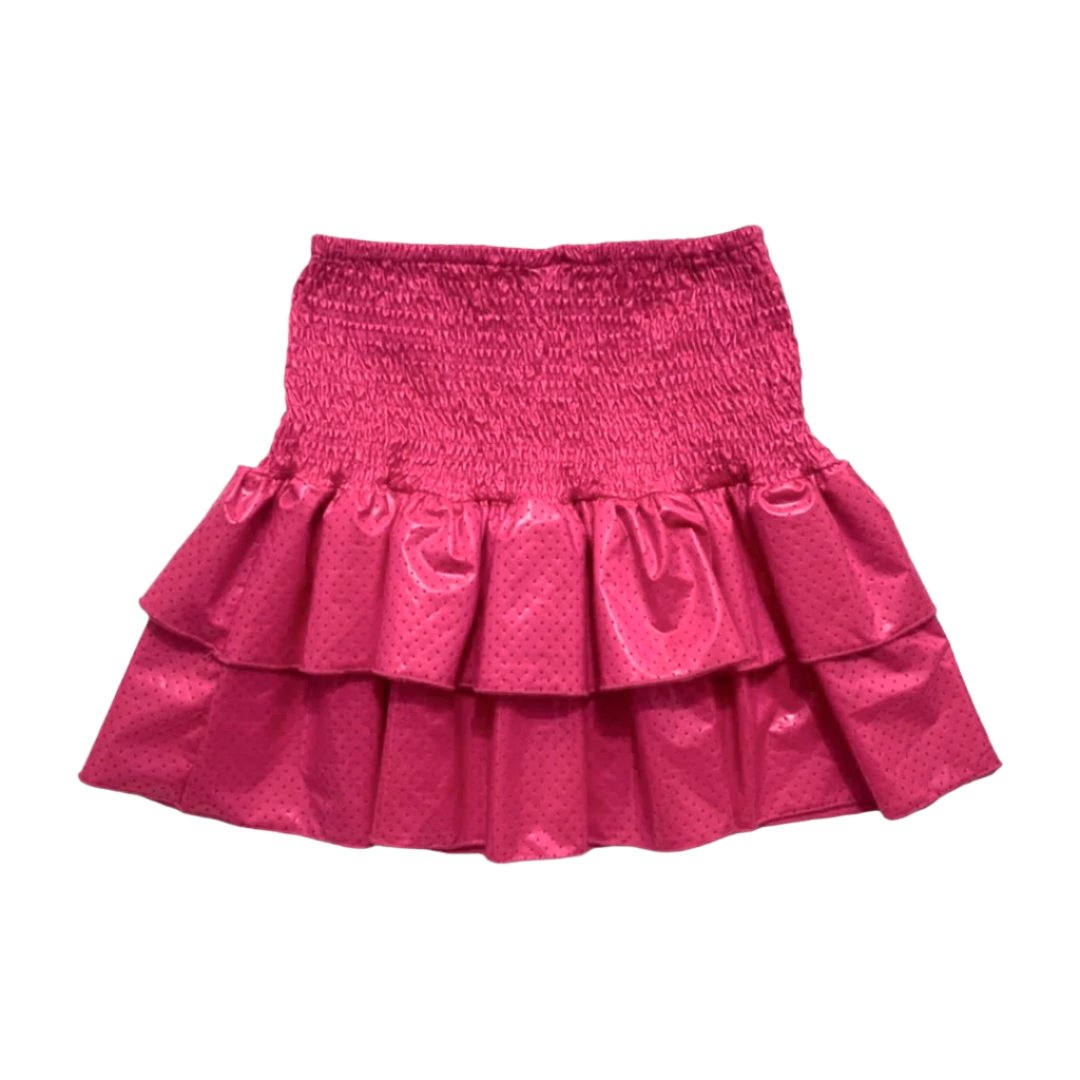 Fuchsia Ruffle Skirt