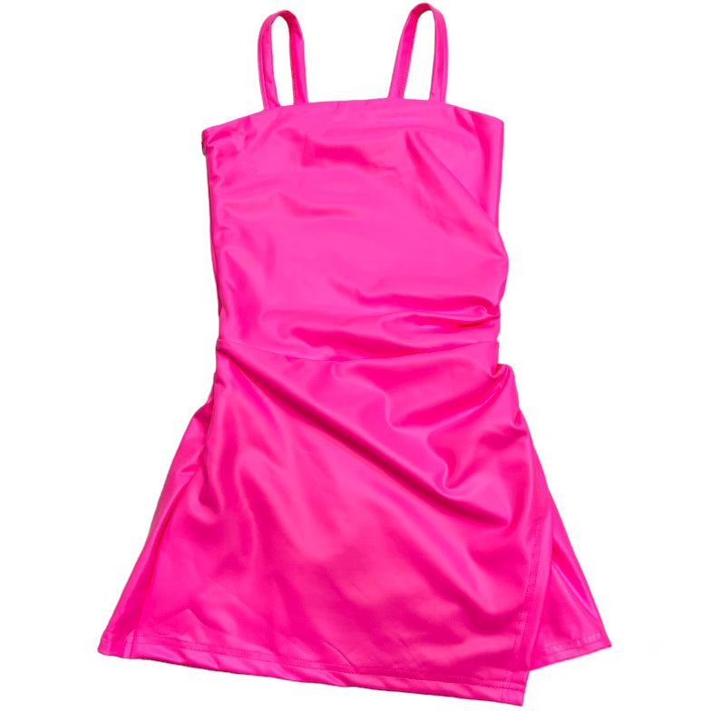 AW Hot Pink Mini Dress